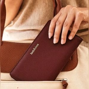 Lark and Ives Continental Snap Wallet